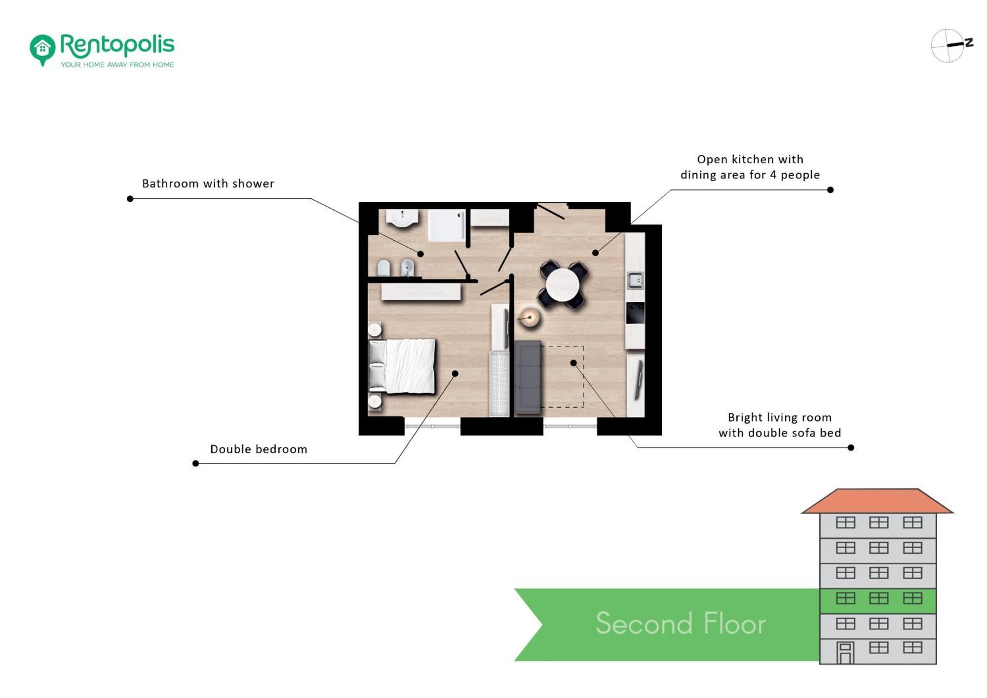 Appartement & Modern Porta Vittoria-duomo By Rentopolis *
