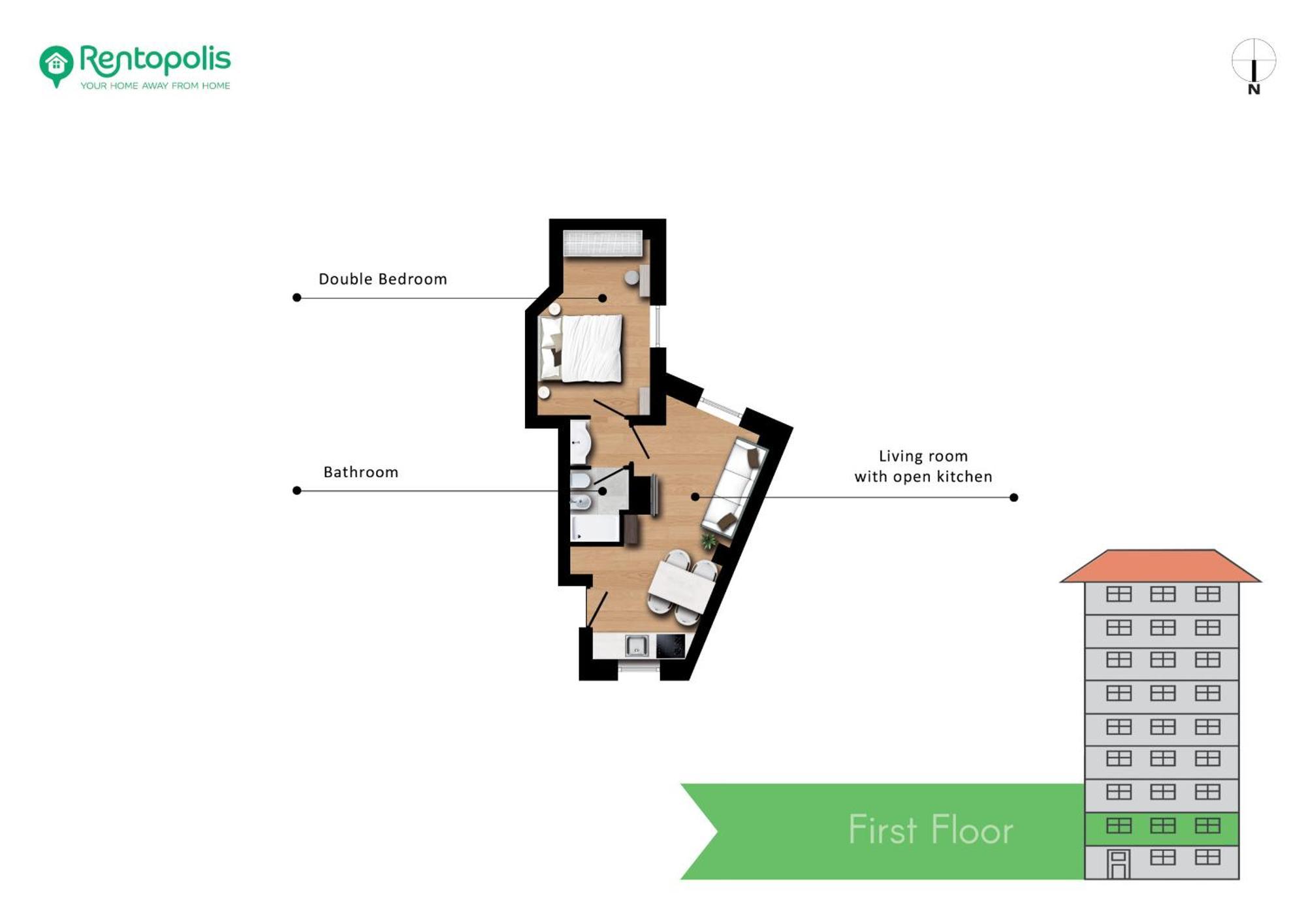 Appartement & Modern Porta Vittoria-duomo By Rentopolis *